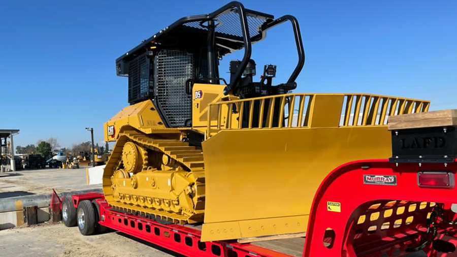 Support from the Annenberg Foundation helps add a D5 bulldozer to LAFD's fleet.