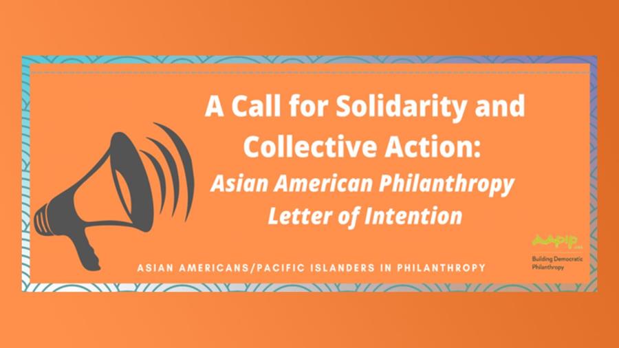 The Annenberg Foundation signs on to "A Call for Solidarity and Collective Action" from AAPIP.